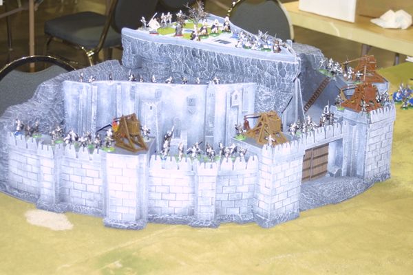 Keywords: LOTR Minas Tirith Grond Battle Helms Deep GW Games Workshop terrain custom customhobby customhobby.com gamesworkshop