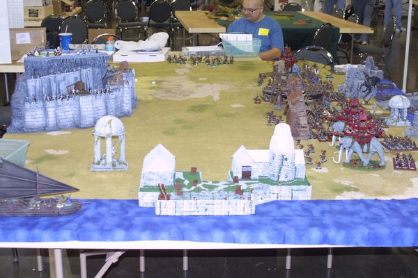 Keywords: LOTR Minas Tirith Grond Battle Helms Deep GW Games Workshop terrain custom customhobby customhobby.com gamesworkshop