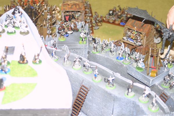 Keywords: LOTR Minas Tirith Grond Battle Helms Deep GW Games Workshop terrain custom customhobby customhobby.com gamesworkshop