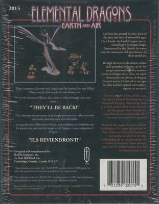 RAFM 2015 Elemental Dragons Earth and Air (back)
