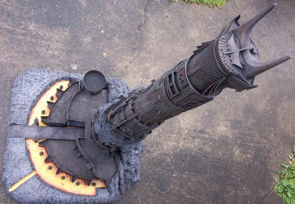 Keywords: LOTR Barad-Dur Barad Dur Grond Battle Helms Deep GW Games Workshop terrain custom customhobby customhobby.com gamesworkshop