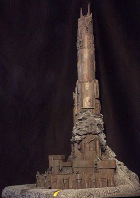 Keywords: LOTR Barad-Dur Barad Dur Grond Battle Helms Deep GW Games Workshop terrain custom customhobby customhobby.com gamesworkshop