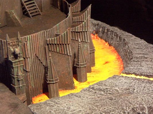 Keywords: LOTR Barad-Dur Barad Dur Grond Battle Helms Deep GW Games Workshop terrain custom customhobby customhobby.com gamesworkshop