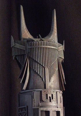 Keywords: LOTR Barad-Dur Barad Dur Grond Battle Helms Deep GW Games Workshop terrain custom customhobby customhobby.com gamesworkshop